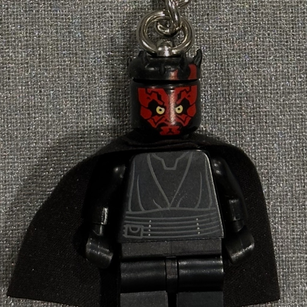 *NWT* Retired LEGO Star Wars Darth Maul - Minifigure Key Chain